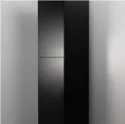 Fali szekrény, Deante Prizma fali szekrény 35x35x160 cm, fekete SDI_NSL1