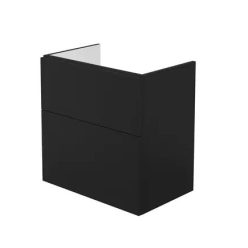   Alsó szekrény, Deante Prizma mosdó szekrény pult nélkül, fekete 60x60x38,5 cm STU_NU61