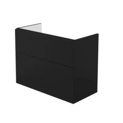   Alsó szekrény, Deante Prizma mosdó szekrény pult nélkül, fekete 80x60x38,5 cm STU_NU81