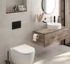 WC papír tartó, Deante Arnika fali wc papír tartó, fekete ADA_N211
