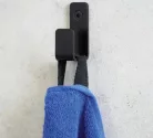 Fogas, Deante Mokko szimpla akasztó, fekete ADM_N111