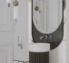 Pohártartó, Deante Silia fali pohártartó, króm ADI_0911