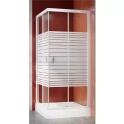   Zuhanykabin, Sanimix 22.39.51-100 szögletes zuhanykabin 100x100