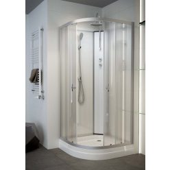   Zuhanykabin, Sanimix 22.126 Primo szögletes, hátfalas zuhanykabin 90x90