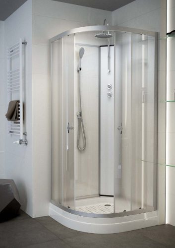 Zuhanykabin, Sanimix 22.126 Primo szögletes, hátfalas zuhanykabin 90x90