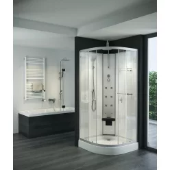  Hidromasszázs zuhanykabin, Sanimix 22.180 hidromasszázs zuhanykabin 90x90