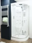 Hidromasszázs zuhanykabin, Sanimix 22.8023 hidromasszázs zuhanykabin elektronikával 90x90