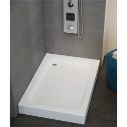   Zuhanytálca, Sanimix 21.06.05 szögletes zuhanytálca fém lábbal 80x120