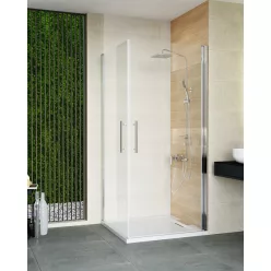   Zuhanykabin, Wasserburg Pax 11 zuhanykabin 90x90 cm, króm 22.25260-90 (22.2526-90+22.2526-90)