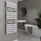 Egyenes radiátor,Wasserburg Plana Plus White törölközőszárító radiátor 128,8x50 cm 20.25905W