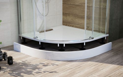 Zuhanytálca előlap, Wasserburg előlap 90-es íves Petra zuhanytálcához 21.2503-E90