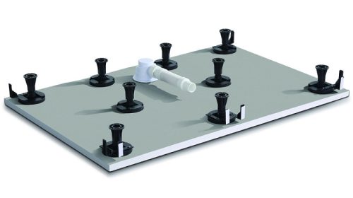 Tartóláb, Wasserburg láb készlet (8 db) Petra 90x90-es zuhanytálcához 21.2503-L