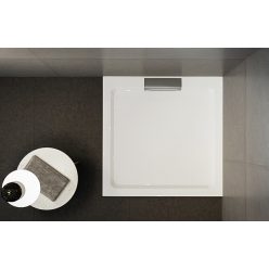   Zuhanytálca, Wasserburg Petra 80x80 cm szögletes zuhanytálca, fehér 21.2505-80