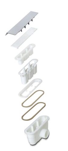 Zuhanytálca, Wasserburg Petra 90x90 cm szögletes zuhanytálca, fehér 21.2505-90