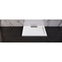   Zuhanytálca, Wasserburg Petra 100x100 cm szögletes zuhanytálca, fehér 21.2505-100