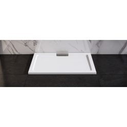   Zuhanytálca, Wasserburg Petra 80x100 cm szögletes zuhanytálca, fehér 21.2508-80