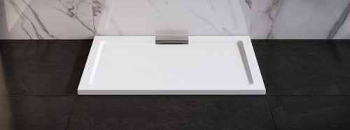 Zuhanytálca, Wasserburg Petra 80x100 cm szögletes zuhanytálca, fehér 21.2508-80