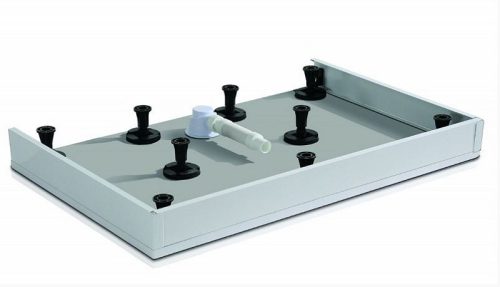 Zuhanytálca előlap, Wasserburg előlap 90-es szögletes Petra zuhanytálcához 21.2505-E90