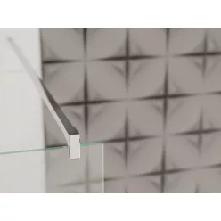   Merevítő, Wasserburg Vetro forgatható zuhanyfal merevítő, 140 cm, króm 22.25264