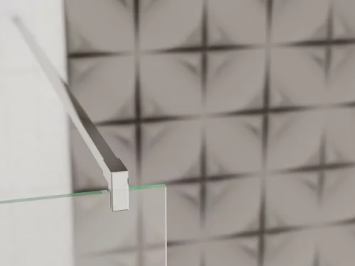 Merevítő, Wasserburg Vetro forgatható zuhanyfal merevítő, 140 cm, króm 22.25264