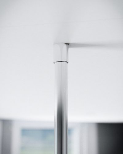 Merevítő, Wasserburg teleszkópos plafon zuhanyfal merevítő, 250-300 cm állítható, króm 22.25265