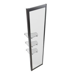   Toldófal, Wasserburg toldófal 30 cm, polccal, WB ajtókhoz, kabinokhoz 22.25300B