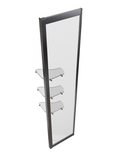 Toldófal, Wasserburg toldófal 30 cm, polccal, WB ajtókhoz, kabinokhoz 22.25300B