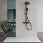 Zuhanytálca, Invena Alvero zuhanytálca, fehér 90x100 AK-7B-910-H