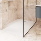 Zuhanytálca, Invena Alvero zuhanytálca, fehér 90x110 AK-7B-911-H