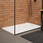 Zuhanytálca, Invena Alvero zuhanytálca, fehér 90x110 AK-7B-911-H