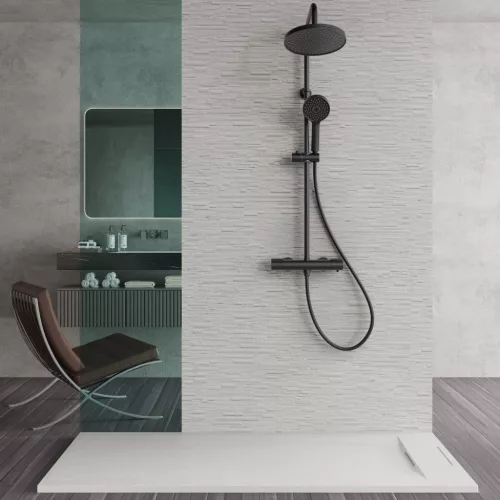 Zuhanytálca, Invena Alvero zuhanytálca, fehér 90x120 AK-7B-912-H