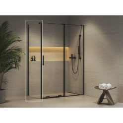 Fix fal, Ravak Roll ROPS fix fal, 100 cm, fekete X90VA0300Z1