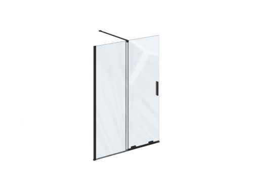 Walk-in, Ravak Roll ROWI zuhanyfal 100 cm, fekete X9WVA0300Z1