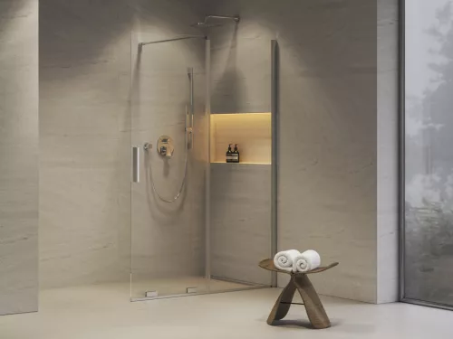 Walk-in, Ravak Roll ROWI zuhanyfal 140 cm, króm X9WVM0C00Z1