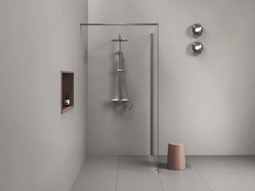 Zuhanyszett, Ravak Spring állítható zuhanyoszlop szettel, SG 098.00CR, króm X070540