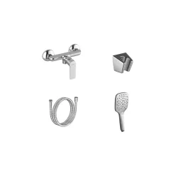   Zuhany csaptelep, Ravak Classic zuhany csaptelep szettel, CL 032.00CR+S, króm X07S118