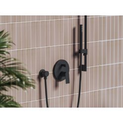   Falba süllyesztett csaptelep, Ravak Plan zuhany csaptelep PN 062.20BLM.O2, matt fekete X070619