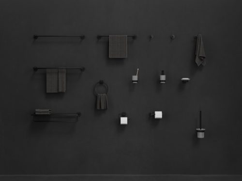 Fogas, Ravak Kona dupla akasztó KN 100.20BLM matt fekete X07P1300