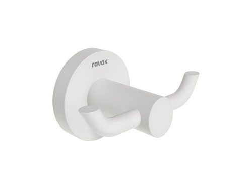 Fogas, Ravak Kona dupla akasztó KN 100.10WHM matt fehér X07P1313