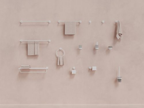 WC papír tartó, Ravak Kona wc papír tartó KN 401.10WHM matt fehér X07P1320