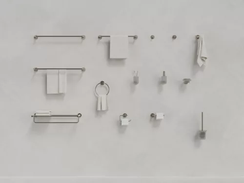 Pohártartó, Ravak Kona pohártartó KN 210.30SSB szálcsiszolt rozsdamentes acél X07P1296