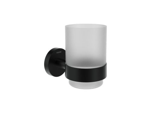 Pohártartó, Ravak Kona pohártartó KN 210.20BLM matt fekete X07P1309