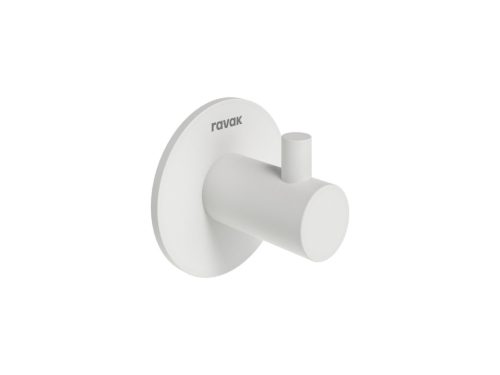 Fogas, Ravak Kona öntapadós akasztó KN 111.10WHM matt fehér X07P1474