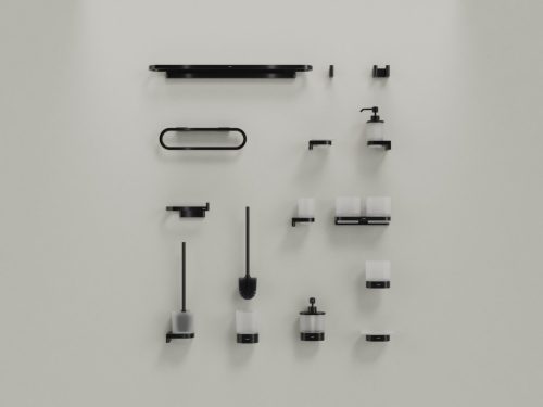 Fogas, Ravak Chrome II dupla fogas CR II 100.20BLM matt fekete X07P1374