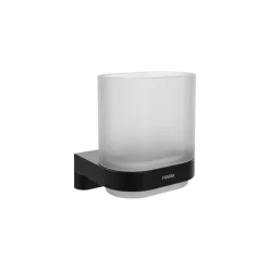   Pohártartó, Ravak Chrome II pohártartó CR II 210.20BLM matt fekete X07P1377