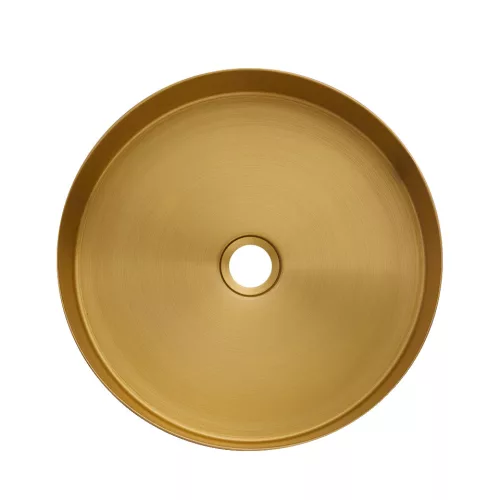 Mosdó, Wellis Marigold pultra építhető mosdó, gold 40x12,5 cm WB00558