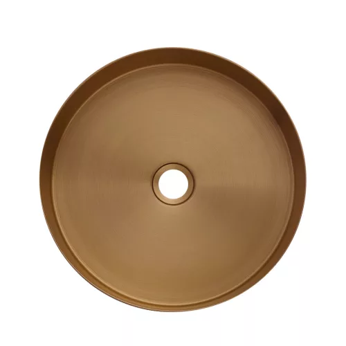 Mosdó, Wellis Marigold pultra építhető mosdó, rose gold 40x12,5 cm WB00559