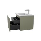 Alsó szekrény, Wellis Varna 60 mosdószekrény, halvány bambuszzöld WB00560