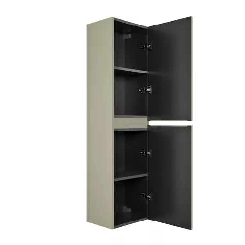 Fali szekrény, Wellis Varna függesztett szekrény, halvány bambuszzöld WB00569