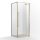 Zuhanykabin, Wellis Mika zuhanykabin, szálcsiszolt arany 90x90 WC00568